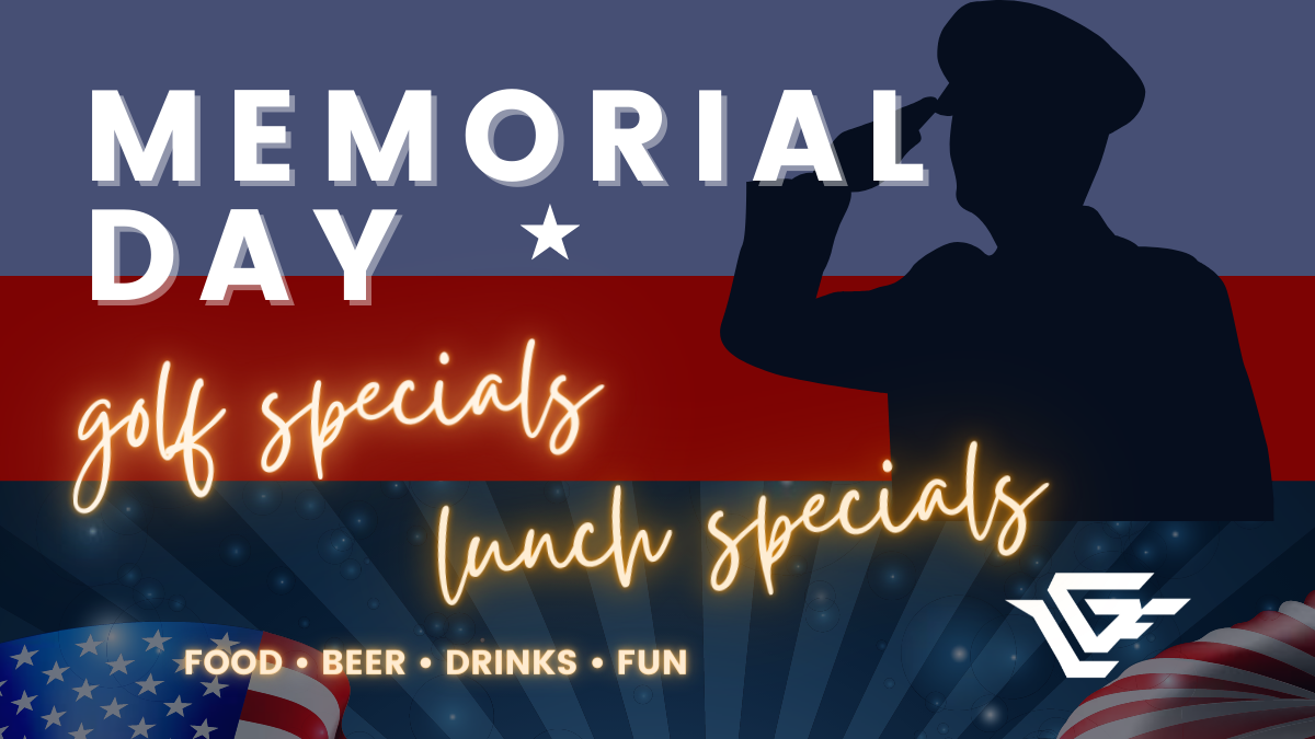 Join us on Memorial Day!