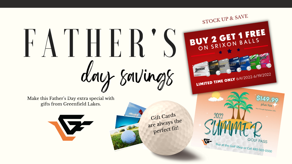 Father’s Day Gifts at Greenfield Lakes