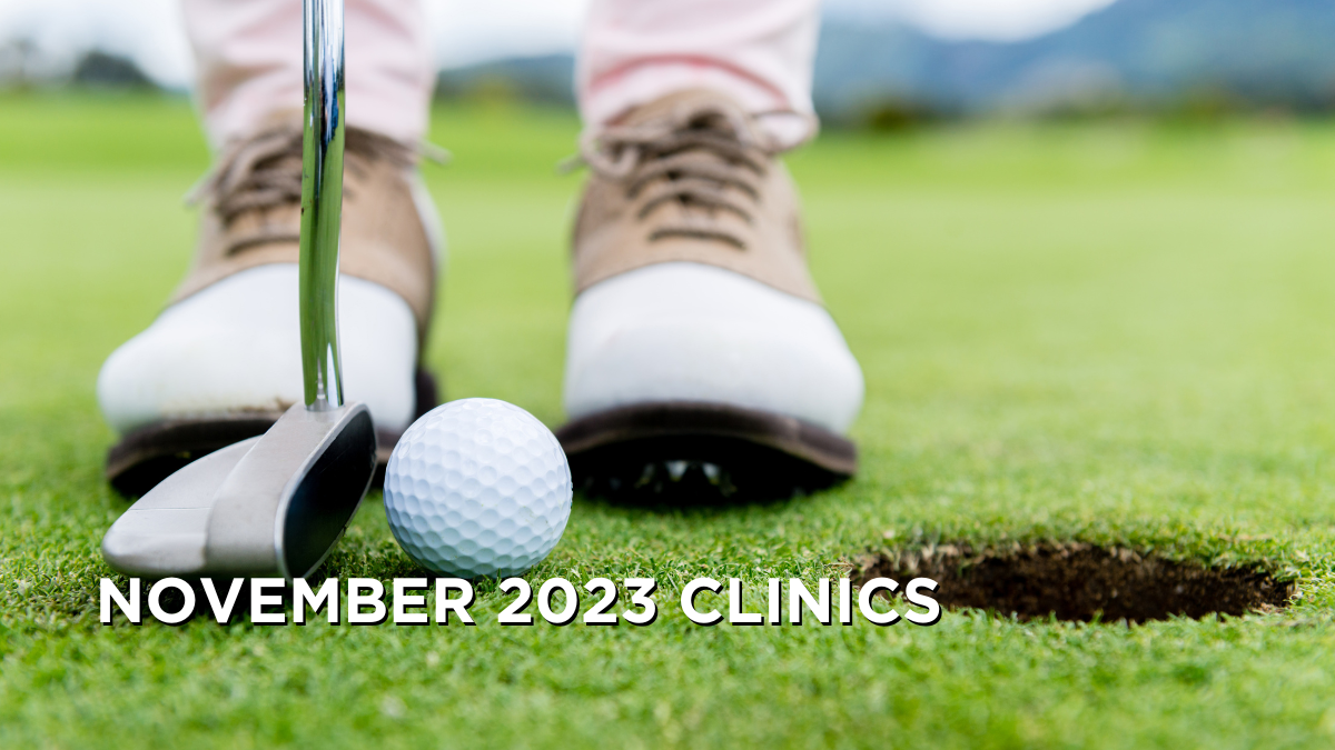 November Golf Clinics